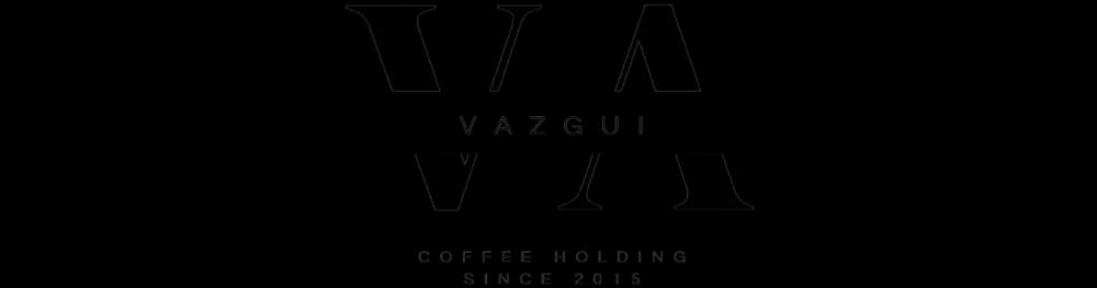 Logotipo de Grupo Vazgui, proveedor de equipo e insumos de café.